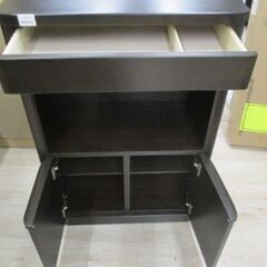 ジモティー割引🏷️【ジャングルジャングル岸和田和泉インター店】　キャビネット　ダークブラウン　和泉市 堺市 岸和田市 泉大津市 高石市 泉北郡熊取町の画像