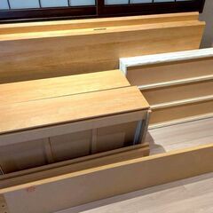 美品　クイーンベッド フレームの画像