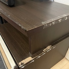 テレビ台　おまけスピーカー付きの画像