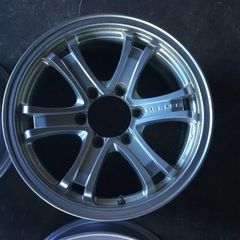 KEELER 17インチ アルミホイール4本セットの画像