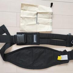 GOOSEKET ブラック グスケット 抱っこ紐 軽量 コンパクト ヒップシート ベビー キッズ 黒の画像