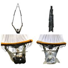 25R304 ジ7 villimetsa ヴィリメッツァ ハンモック 自立式 3段階調節 アウトドア キャンプ 中古品の画像