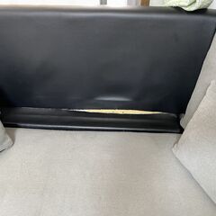ニトリ　３人掛けカウチソファの画像