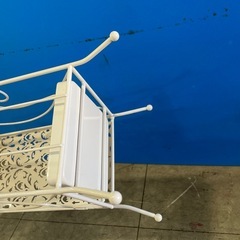 美品 傘立て 収納 ホワイトの画像