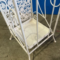 美品 傘立て 収納 ホワイトの画像