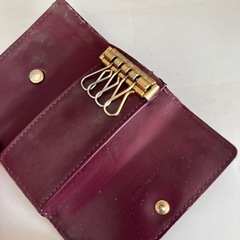 【正規品】LOUIS VUITTON ワインレッド ヴェル二 マルチ キーケースの画像