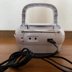 ラジオ付きCDプレーヤーの画像