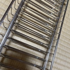 DAY@Value コンパクトに収納できる 折りたたみ水切り ステンレス　r70811b3の画像