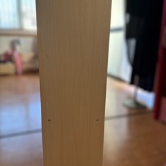 美品 カラーボックス3段 木目調 の画像