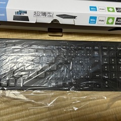 エレコム　Bluetooth薄型コンパクトキーボード　動作確認済　TK-FBP101BK (r70811b1)の画像