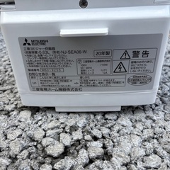 ✨三菱 炊飯器（2020年製）✨ の画像