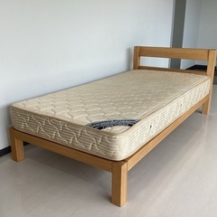 シングルベッド【町田市再生家具】251422の画像