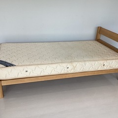 シングルベッド【町田市再生家具】251422の画像