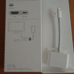 【話し中】iPhone Lightningケーブル対応　HDMIケーブルの画像