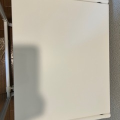 ニトリ　ラップホルダー付き 伸縮レンジ上ラック
の画像