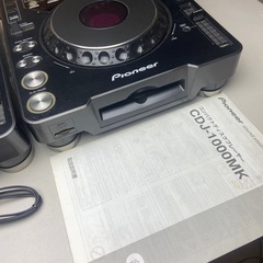 pioneer / CDJ-1000MK 2台セット
の画像