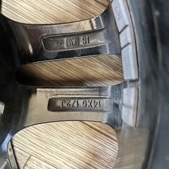 タイヤ(ホイール付)4本の画像