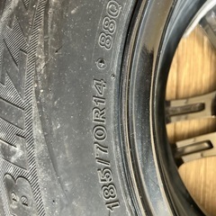 タイヤ(ホイール付)4本の画像
