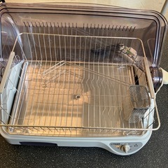 M2508-156 TIGER 食器乾燥器 サラピッカ DHG-A400 2009年製 動作確認済み 中古美品 取説付きの画像