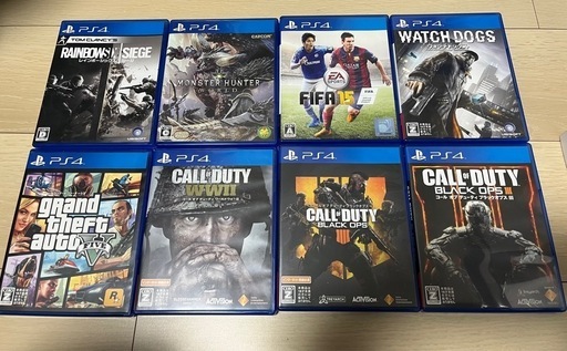 PS4ゲームまとめ売り