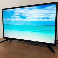 Mr Max 32V型デジタルハイビジョンLED液晶テレビ LE-M32BD12H ブラック 美品 2020年製　mini B-CAS付 リモコン無し　ミスターマックスの画像