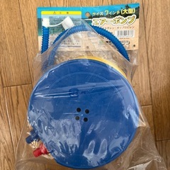 空気入れ　エアーポンプの画像