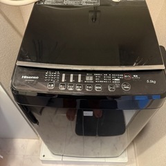 洗濯機　Hisenseの画像