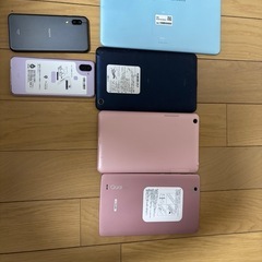 タブレット　スマホまとめ売りの画像