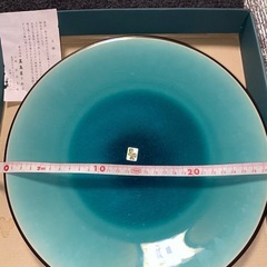 昭和レトロ)大皿、小皿セットの画像