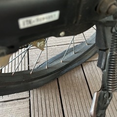 ジャンク品　折りたたみ自転車の画像