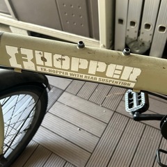 ジャンク品　折りたたみ自転車の画像