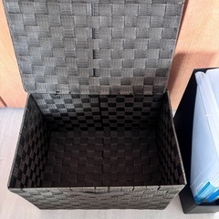 収納かご、ノート、A4サイズケースなど　計6点の画像