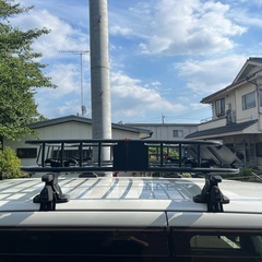 ルーフキャリア（CART）とキャリアベース(inno)のセットの画像
