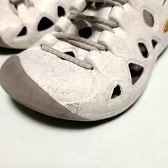 KEEN　サンダル　白　子供用　15cmの画像