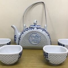 中国 茶器セット 4客の画像