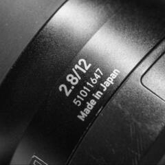 【中古】（新古品）Carl Zeiss(カールツァイス) Touit 12mm F2.8(ソニーE/APS-C用)の画像