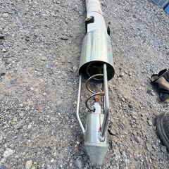 引き取り限定　斎藤農機 穀物搬送機 BS-602 三相200Vホース 6000mm ばねこん バネコン 籾搬送機 もみ 籾殻 乾燥機 籾摺り機 差し込みの画像