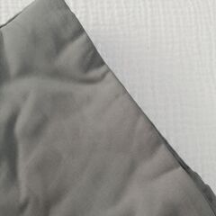 ムレにくくサラっと快適！上質グレーの枕カバー♪の画像