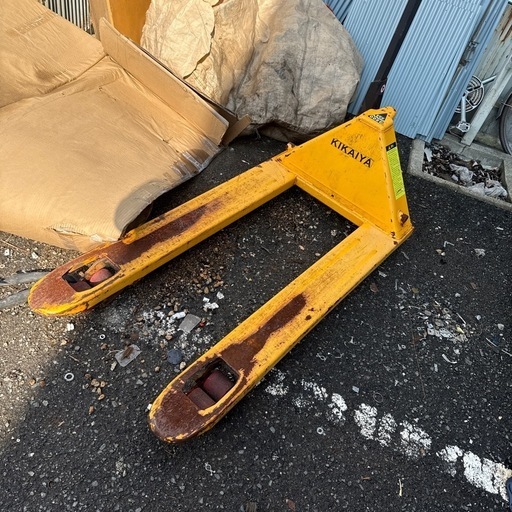 手動リフト3.5t現状の販売