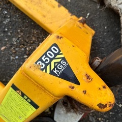 手動リフト3.5t現状の販売　の画像