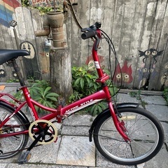 【5435】折り畳み　20インチ　　6,100円（防犯・税込）の画像
