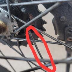 【ジャンク】自転車 ２６インチ、ギア無しの画像