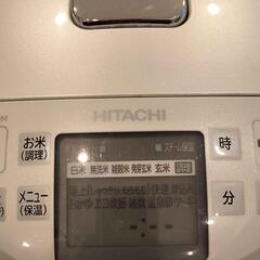 日立 5.5炊き 圧力IH炊飯器 RZ-VV100M　（ジャンク：タイマー）の画像
