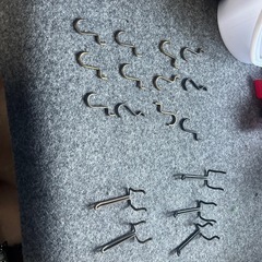 壁に。工具掛けなどに。の画像