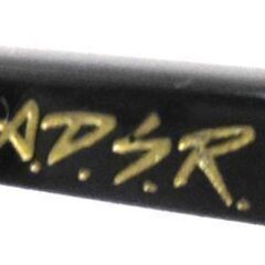   A.D.S.R. サングラス SATCHMO 01 シャイニーブラック/シルバー エーディーエスアール サッチモ 眼鏡 ハンドメイド 札幌市 白石店の画像