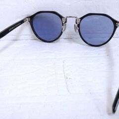  A.D.S.R. サングラス SATCHMO 01 シャイニーブラック/シルバー エーディーエスアール サッチモ 眼鏡 ハンドメイド 札幌市 白石店の画像
