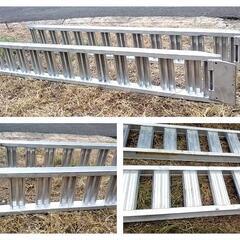 長崎発　日軽アルミブリッジ　アクト　PXF35-360-40 中古品　3.5t 　2本　の画像