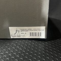 リックオウエンス Jumbo Lace Bozo Tractor Boots ジャンボシューレーストラクタースニーカーブーツ メンズ 43の画像