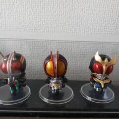 仮面ライダー４種の画像