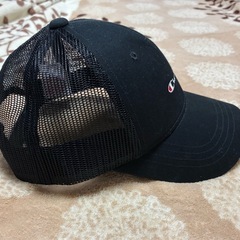 （美品）キャップ 帽子 「CHAMPION/チャンピオン」KIDSツイルメッシュキャップ キッズ 子供 男の子 女の子の画像